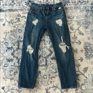 2/$35 Levi’s// 501 jeans, size 28